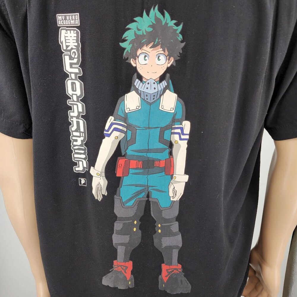 Primitive x My Hero Academia Izuku Black Short Sleeve Shirt, Men's XL - Picture 5 of 10